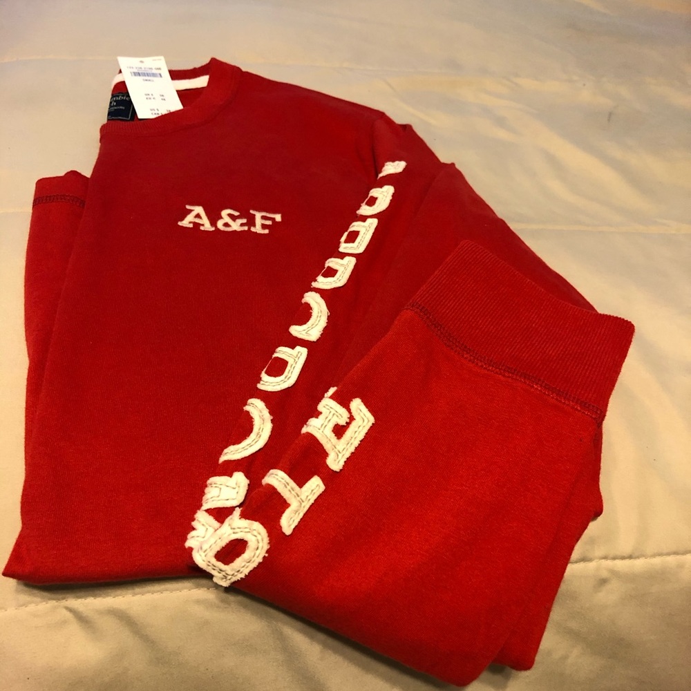 NWT $38 Abercrombie & Fitch Graphic Long Sleeve